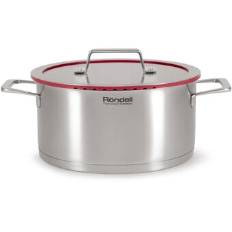  Кастрюля Rondell Verter RDS-2030 4.7л d-24см с крышкой стальной 