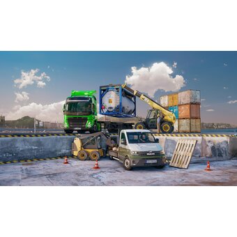  Игра Truck and Logistics Simulator на PS5 русские субтитры 