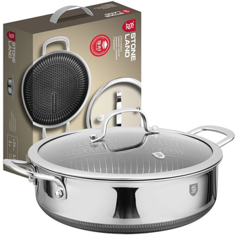  Жаровня StoneLand SL03-208 нерж 