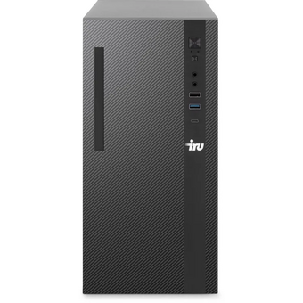  ПК iRU Planio 310H6SC (2153498) Tower Intel Core i3 14100F, DDR5 16ГБ, 512ГБ SSD, nVidia GeForce GT610 - 2 ГБ, Windows 11 Pro, черный 