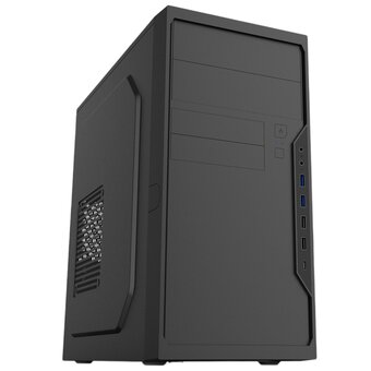  Корпус Foxline FL-733R (FL-733R-FZ600R-U32) с БП 600Вт, mATX, 2x5.25EXT, 2x3.5EXT, 5x3.5INT, 2xUSB3.0, HDA, w/o FAN, w/600W ATX PSU 
