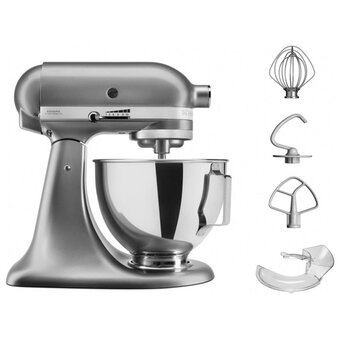  Планетарный миксер KitchenAid 5KSM95PSECU серебристый 