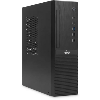  ПК iRU Planio 310H6SFC (2153448) Intel Core i3 12100F, DDR4 8ГБ, 256ГБ SSD, nVidia GeForce GT610 - 2 ГБ, Windows 11 Pro, черный 