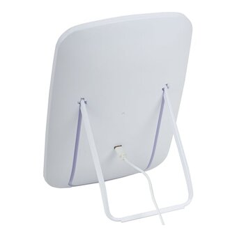  Зеркало настольное BRABIX 609333 белый 