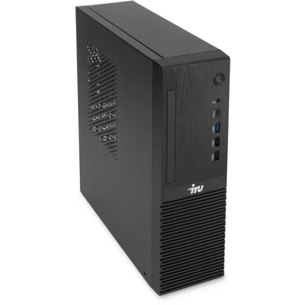  ПК iRU Planio 310H6SFC (2153504) Intel Core i5 12400F, DDR4 16ГБ, 512ГБ SSD, nVidia GeForce GT610 - 2 ГБ, Windows 11 Pro, черный 