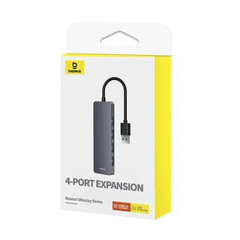  USB-хаб Baseus UltraJoy Series B0005280b811-10 4-Port HUB Lite 15cm (USBA to USB3.0*4) 