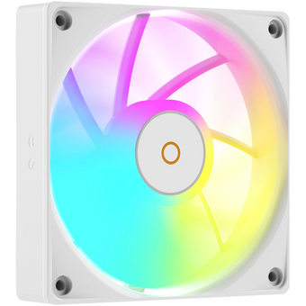  Кулер Ocypus Delta A40 EX WH ARGB White (Delta-A40-WH1NAWN00E-GL) (200W, 4-pin PWM, 157mm, Al/Cu, 4x6mm, 1x120mm, 60CFM, 31dBA) 