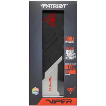  ОЗУ PATRIOT Viper Venom RGB CL30 (PVVR516G60C30) DDR 5 DIMM 16Gb 6000Mhz, (retail) 