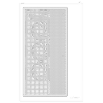  Корпус ZALMAN D40, ATX, White, Window, 1xCombo (2.5'' or 3.5''), 2x2.5'', 2x3.5'', 1xUSB Type-C, 1xUSB3.0, Side 3x120 ARGB, Bottom 3x120 ARGB 