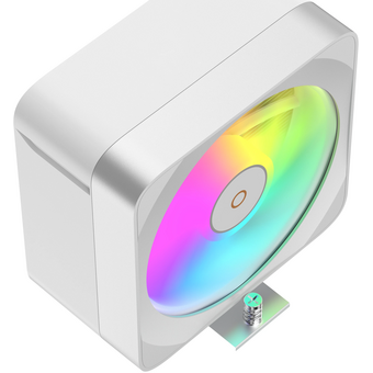  Кулер Ocypus Delta A40 EX WH ARGB White (Delta-A40-WH1NAWN00E-GL) (200W, 4-pin PWM, 157mm, Al/Cu, 4x6mm, 1x120mm, 60CFM, 31dBA) 