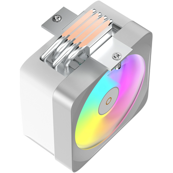  Кулер Ocypus Delta A40 EX WH ARGB White (Delta-A40-WH1NAWN00E-GL) (200W, 4-pin PWM, 157mm, Al/Cu, 4x6mm, 1x120mm, 60CFM, 31dBA) 