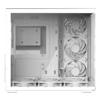  Корпус ZALMAN D40, ATX, White, Window, 1xCombo (2.5'' or 3.5''), 2x2.5'', 2x3.5'', 1xUSB Type-C, 1xUSB3.0, Side 3x120 ARGB, Bottom 3x120 ARGB 