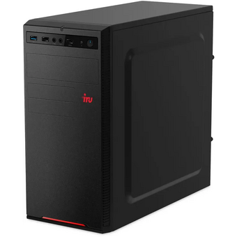  ПК iRU Planio 320A5SE (2136647) AMD Ryzen 5 3400G, DDR4 16ГБ, 256ГБ(SSD), AMD Radeon Graphics, FreeDOS, черный 