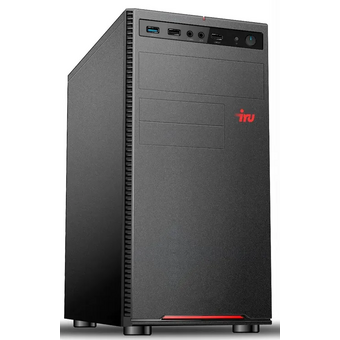  ПК IRU Planio 310H6SE (2187985) MT i3 12100F (3.3) 8Gb SSD256Gb GT610 2Gb без ОС GbitEth 400W черный (RUS) 