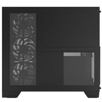  Корпус ZALMAN D40F, ATX, Black, Window, 1xCombo (2.5'' or 3.5''), 2x2.5'', 2x3.5'', 1xUSB3.0, 1xUSB2.0, Side 3x120 FRGB, Bottom 3x120 FRGB, Rear 1x120 