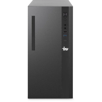  ПК iRU Planio 310H6SC (2153505) Tower Intel Core i5 12400F, DDR4 16ГБ, 512ГБ SSD, nVidia GeForce GT610 - 2 ГБ, Windows 11 Pro, черный 