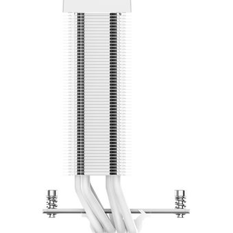  Кулер SAMA A40L WH (A40-WHWAYXOX-G) (240W, 4-pin PWM, 152mm, 4x6mm, ARGB, 1x120mm, 75.2CFM, 29dBA, 2200RPM, S: 1851/1700/1200) 
