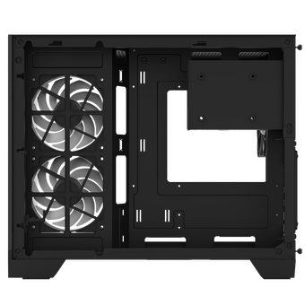  Корпус ZALMAN D30, MATX, Black, Window, 1xCombo (2.5'' or 3.5''), 2x2.5'', 2x3.5'', 1xUSB3.0, 1xUSB2.0, Side 2x120 ARGB, Rear 1x120 ARGB 