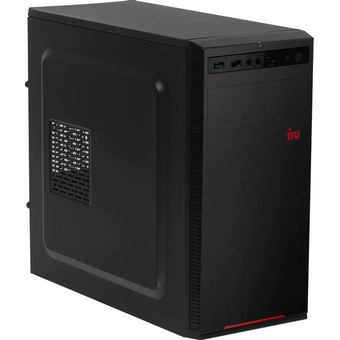  ПК IRU Planio 310H6SE (2187985) MT i3 12100F (3.3) 8Gb SSD256Gb GT610 2Gb без ОС GbitEth 400W черный (RUS) 