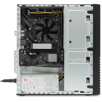  ПК iRU Planio 310H6SFC (2153487) Intel Core i3 13100F, DDR4 16ГБ, 512ГБ SSD, nVidia GeForce GT610 - 2 ГБ, Windows 11 Pro, черный 