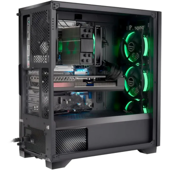  ПК iRU Tactio 510B7GP (2146238) Tower Intel Core i5 14400F, DDR5 32ГБ, 1ТБ(SSD), nVidia GeForce RTX 5060TI-16 ГБ, FreeDOS, черный 