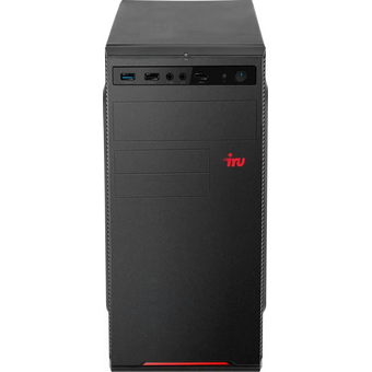  ПК IRU Planio 310H6SE (2187985) MT i3 12100F (3.3) 8Gb SSD256Gb GT610 2Gb без ОС GbitEth 400W черный (RUS) 