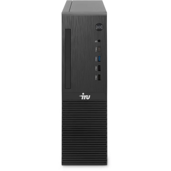  ПК iRU Planio 310H6SFC (2153504) Intel Core i5 12400F, DDR4 16ГБ, 512ГБ SSD, nVidia GeForce GT610 - 2 ГБ, Windows 11 Pro, черный 