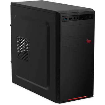  ПК iRU Planio 320A5SE (2136647) AMD Ryzen 5 3400G, DDR4 16ГБ, 256ГБ(SSD), AMD Radeon Graphics, FreeDOS, черный 