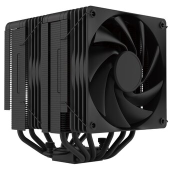  Кулер ZALMAN CNPS15X BP Black, 2x120mm Fans, 6 Heat Pipes, 4-Pin PWM, 600-2000 RPM, 32,9 DBA Max, Hydro Bearing, LGA1851/1700/1200/115X 