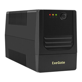  ИБП Exegate Power NB-800.LED.AVR.4C13 (EX299757RUS) 800VA/480W, LED, AVR, 4*C13, батарея 12V 9Ah, Black 