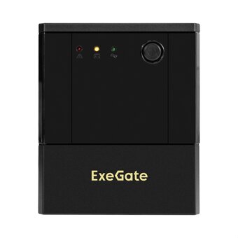  ИБП ExeGate Power NB-2000.LED.AVR.8C13.USB (EX299817RUS) 2000VA/1200W, LED, AVR, 8*C13, USB, батарея 12V 9Ah 2шт, металлический корпус, Black 