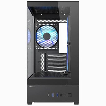  Корпус ACCORD ACC-MT210B-G01 Black mATX 