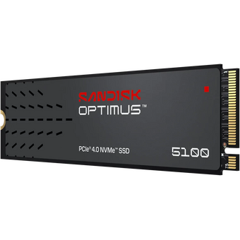  SSD SanDisk Optimus 5100 (SDSP51100TAN) M.2 2280 NVMe 1Tb, 7100MBs/6700MBs TBW 600, 1 year 