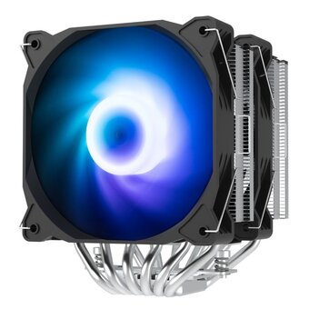 Кулер ZALMAN CNPS12X BP ARGB, 2x120mm ARGB Fans, 6 Heat Pipes, 4-Pin PWM, 600-1800 RPM, 32,9 DBA Max, Hydro Bearing, LGA1851/1700/1200 