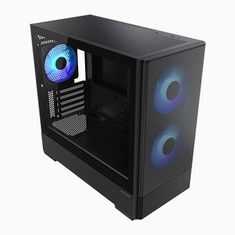  Корпус ACCORD ACC-MT210B-G02 Black mATX 