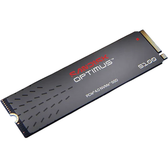  SSD SanDisk Optimus 5100 (SDSP51500GAN) M.2 2280 NVMe 500Gb, 6600MBs/5600MBs TBW 300, 1 year 