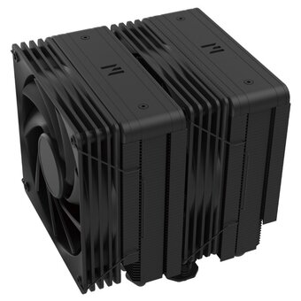  Кулер ZALMAN CNPS15X BP Black, 2x120mm Fans, 6 Heat Pipes, 4-Pin PWM, 600-2000 RPM, 32,9 DBA Max, Hydro Bearing, LGA1851/1700/1200/115X 