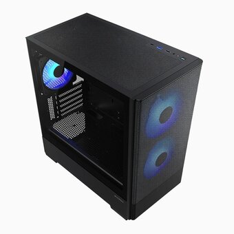  Корпус ACCORD ACC-MT210B-G02 Black mATX 
