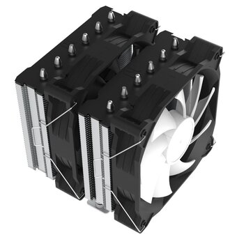  Кулер ZALMAN CNPS12X BP ARGB, 2x120mm ARGB Fans, 6 Heat Pipes, 4-Pin PWM, 600-1800 RPM, 32,9 DBA Max, Hydro Bearing, LGA1851/1700/1200 