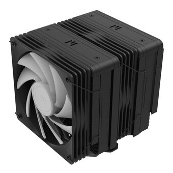  Кулер ZALMAN CNPS15X BP ARGB Black, 2x120mm ARGB Fans, 6 Heat Pipes, 4-Pin PWM, 600-2000 RPM, 32,9 DBA Max, Hydro Bearing, LGA1851/1700 
