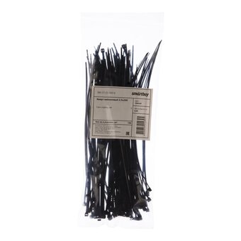  Хомут SMARTBUY SBE-CT-25-200-b 2,5х200, черный (100шт./уп.) (1/300) 
