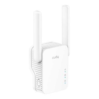  Усилитель сигнала Cudy RE300 1.0 Wi-Fi N300 с поддержкой Mesh, 2,4ГГц, до 300Мбит/с, 1x100Мбит/с, 2 антенны, белый 