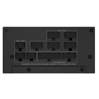  Блоки питания Corsair SF850 (CP-9020256-EU) RPS0175, 850W 80+ Platinum (SFX, 3.1, PCIe 5.1, Full modular, 1x24(20+4)pin, 1x12VHPWR) 