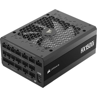  Блоки питания Corsair HX1500i (CP-9020309-EU) RPS0132, 1500W 80+ Platinum (ATX, 3.1, PCIe 5.1, Full modular, 1x24(20+4)pin) 