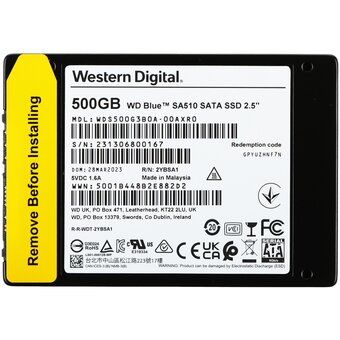  SSD Western Digital WDS500G5B0A 500 Gb 