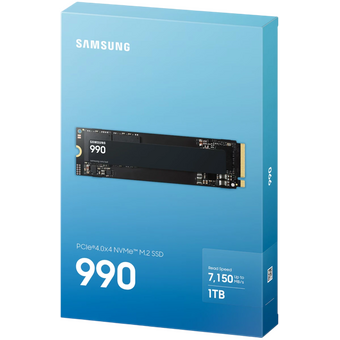 SSD Samsung 990 Evo (MZ-V9V1T0BW) M.2 2280 1TB NVMe 2.0, PCIe 4.0 x4, TLC 3D NAND, 7150R/6450W MB/s 