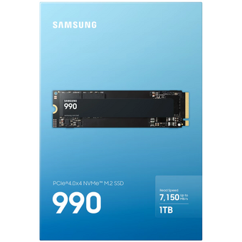  SSD Samsung 990 Evo (MZ-V9V1T0BW) M.2 2280 1TB NVMe 2.0, PCIe 4.0 x4, TLC 3D NAND, 7150R/6450W MB/s 