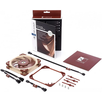  Вентилятор Noctua NF-A12x25 FLX 120x120x25 мм, 1350/1700/2000 об/мин, 23 дБА (100389) 