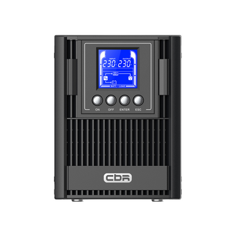  ИБП CBR Essence ESN-1000C (ESN-1KT-4I-LCHERSC) Online 1000 VA/1000 W, Tower, 4xC13, LCD, HID-USB, RS232, EPO, SNMP slot 