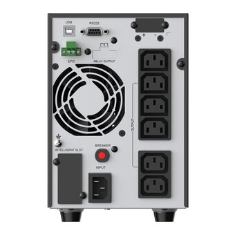  ИБП CBR Essence ESN-1500C (ESN-1.5KT-6I-LCHERSC) Online 1500 VA/1500 W, Tower, 6xC13, LCD, HID-USB, RS232, EPO, SNMP slot 